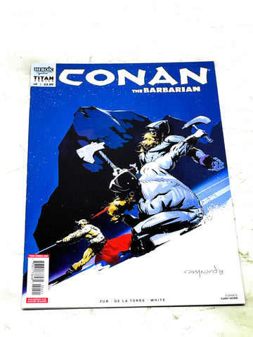CONAN THE BARBARIAN #4. VARIANT COVER. NM- CONDITION.