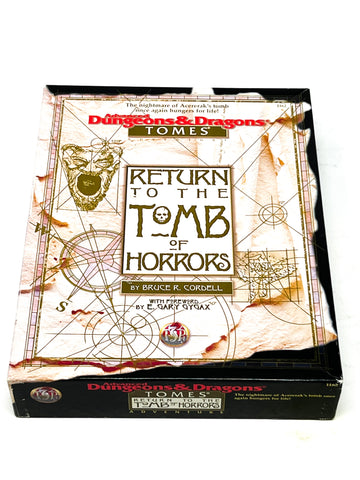 AD&D - RETURN TO THE TOMB OF HORRORS. VFN+ CONDITION