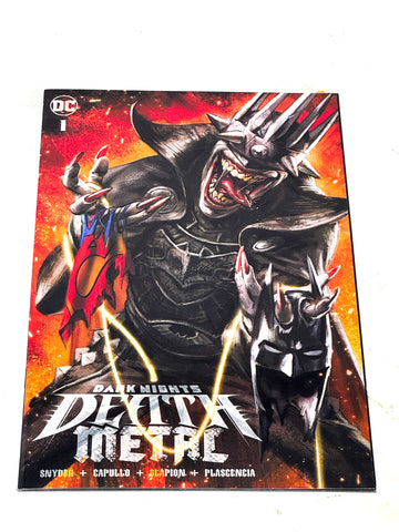 DARK KNIGHTS - DEATH METAL #1. VARIANT COVER. VFN CONDITION.