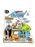 ACTION COMICS #563. VG+ CONDITION.