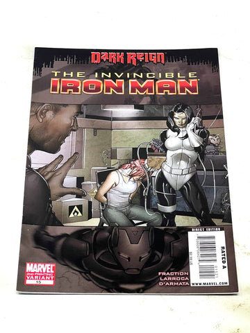 INVINCIBLE IRON MAN VOL.2 #15. VARIANT COVER. NM- CONDITION