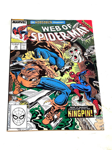 WEB OF SPIDER-MAN #48. VFN CONDITION.