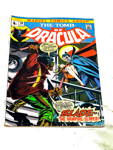 TOMB OF DRACULA #10. VG+ CONDITION