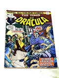 TOMB OF DRACULA #25. DOUBLE COVER. VG CONDITION.