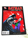 BATMAN - SECRETS #1. VFN CONDITION.