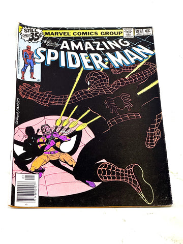 AMAZING SPIDER-MAN #188. FN CONDITION.