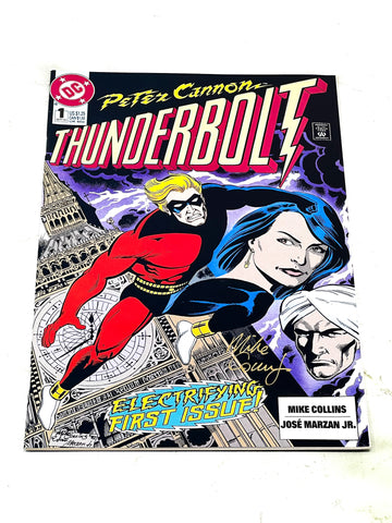 PETE CANNON THUNDERBOLT #1. SIGNED. VFN+ CONDITION.