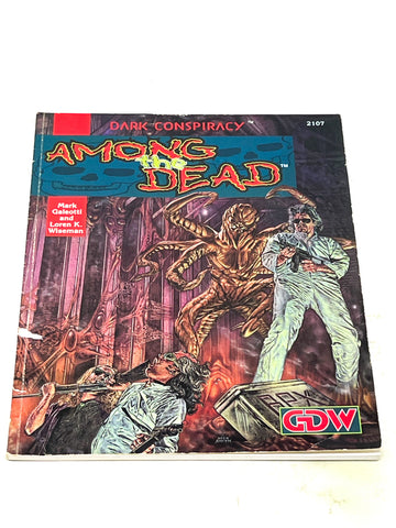 DARK CONSPIRACY RPG - AMONG THE DEAD. GD+ CONDITION