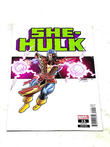 SHE-HULK VOL.4 #15. VARIANT COVER. NM CONDITION.