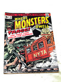WHERE MONSTERS DWELL #33. FN CONDITION.
