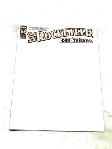 THE ROCKETEER - DEN OF THIEVES #1. BLANK VARIANT COVER. NM- CONDITION.
