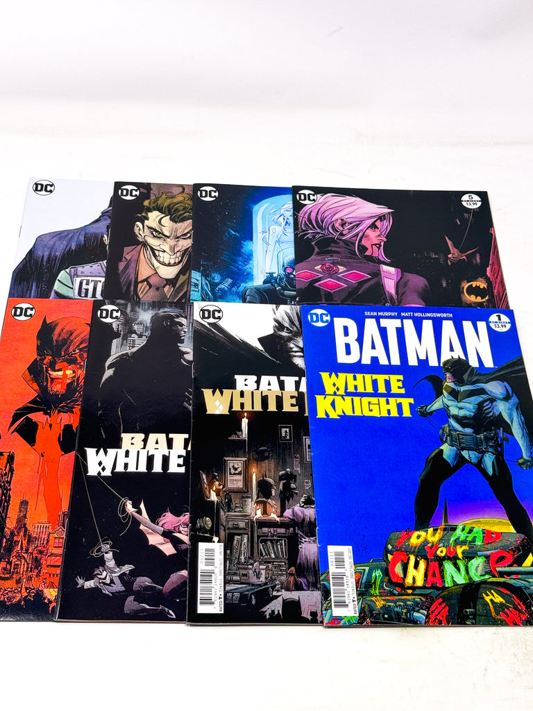 Batman 2024 White Knight Complete comic book set