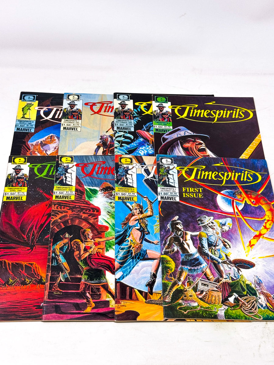 TIMESPIRITS #1-8. COMPLETE SET! – The Unreality Store