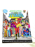 NEW TEEN TITANS - DRUG AWARENESS COMIC #1. VFN- CONDITION.