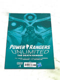 POWER RANGERS UNLIMITED - THE DEATH RANGER #1. VARIANT COVER. NM CONDITION.