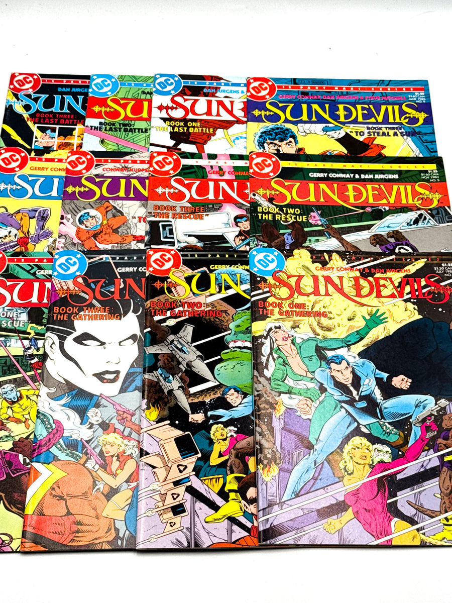 SUN DEVILS #1-12. COMPLETE SET! – The Unreality Store