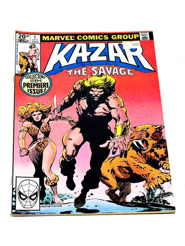 KA-ZAR THE SAVAGE #1. VFN- CONDITION.