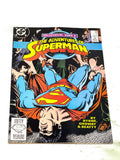ADVENTURES OF SUPERMAN #436. FN+ CONDITION.