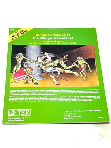 AD&D T1 - THE VILLAGE OF HOMMLET. VFN CONDITION