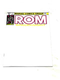 ROM #1. FACSIMILE EDITION. BLANK VARIANT VFN+ CONDITION.