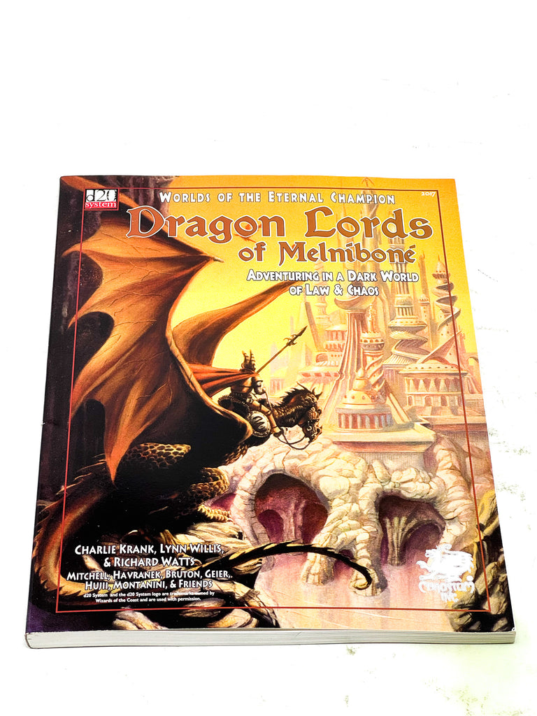 D20 SYSTEM DRAGON LORDS OF MELNIBONE VFN CONDITION The Unreality Store d20-system-dragon-lords-of-melnibone-vfn-condition-the-unreality-store
