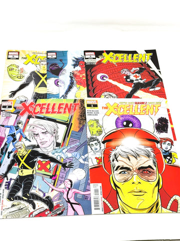 THE X-CELLENT SEASON 2 #1-5. COMPLETE SET!
