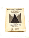 D&D SUPPLEMENT 2 - BLACKMOOR. VG CONDITION.