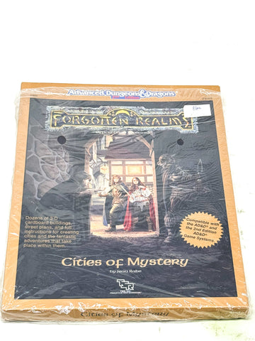 AD&D FR8 - CITIES OF MYSTERY. NM- CONDITION.