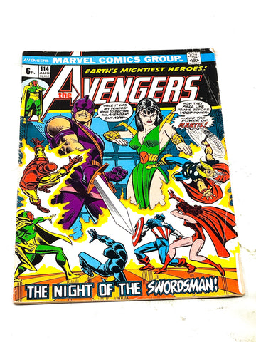 AVENGERS VOL.1 #114. VG CONDITION.