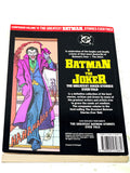 BATMAN VS THE JOKER - THE GREATEST JOKER STORIES EVER TOLD. FN+ CONDITION