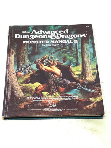 AD&D 1ST ED. MONSTER MANUAL 2. FN+ CONDITION.