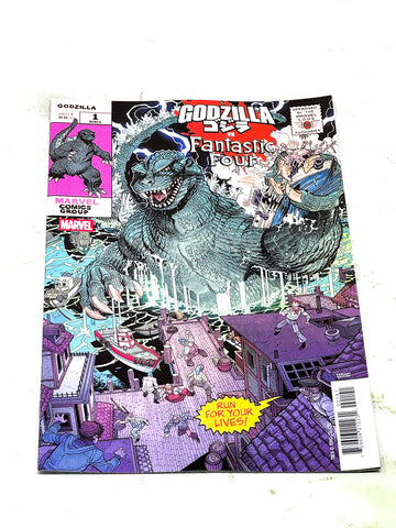 GODZILLA VS FANTASTIC FOUR #1. VARIANT COVER. VFN+ CONDITION.