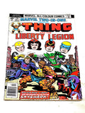 MARVEL TWO-IN-ONE #20. VG- CONDITION.