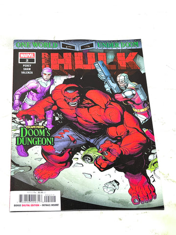 Red Hulk #2. Marvel Comics. 2025