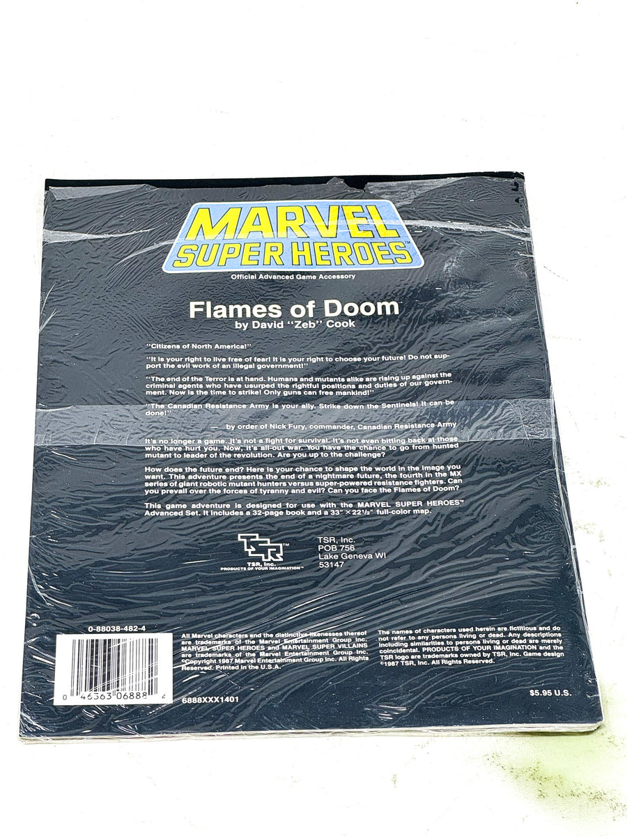 MSH RPG - MX4 - FLAMES OF DOOM. GD+ CONDITION. – The Unreality Store