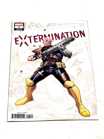 EXTERMINATION #1. VARIANT COVER. VFN+ CONDITION.