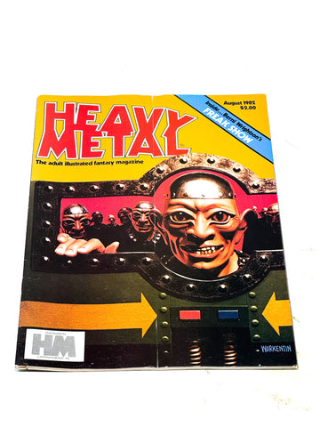 HEAVY METAL VOL.6 #5  - AUGUST 1982. VG+ CONDITION.