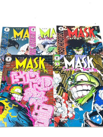 THE MASK STRIKES BACK #1-5. COMPLETE SET!