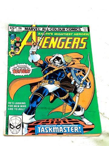 AVENGERS VOL.1 #196. VG- CONDITION.