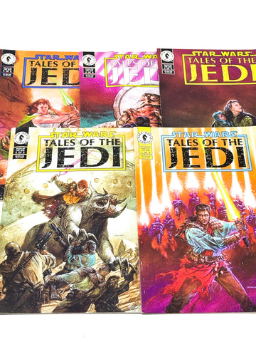 STAR WARS - TALES OF THE JEDI #1-5. COMPLETE SET!