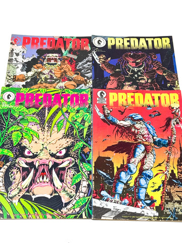 PREDATOR #1-4. COMPLETE SET!