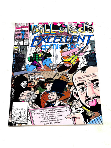 BILL & TED'S EXCELLENT COMIC BOOK #1. VFN CONDITION.