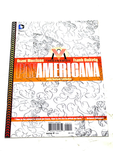 MULTIVERSITY - PAX AMERICANA #1. VARIANT COVER. NM- CONDITION.