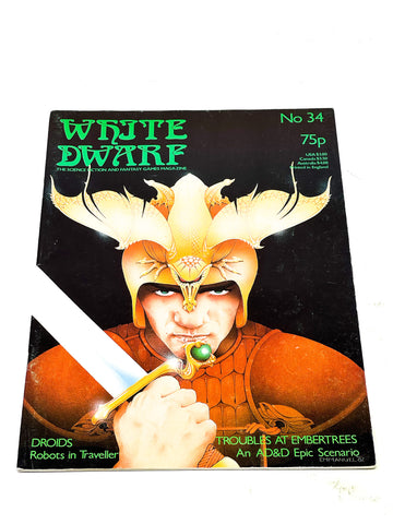 WHITE DWARF #34. FN+ CONDITION.