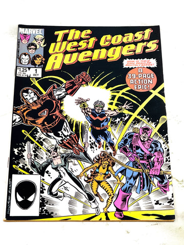 WEST COAST AVENGERS #1. FN- CONDITION.