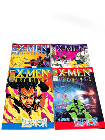 X-MEN ARCHIVES FEATURING LEGION/MAGNETO #1-4. COMPLETE SET!