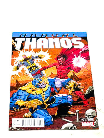 THANOS ANNUAL #1. VARIANT COVER. VFN+ CONDITION.