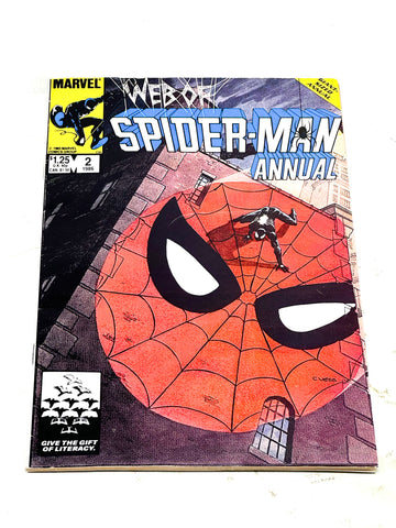 WEB OF SPIDER-MAN ANNUAL #2. FN CONDITION.