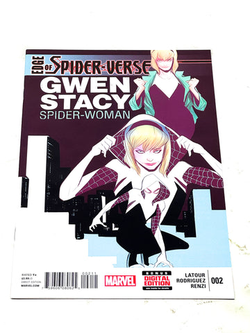 EDGE OF THE SPIDER-VERSE #2. NM- CONDITION.