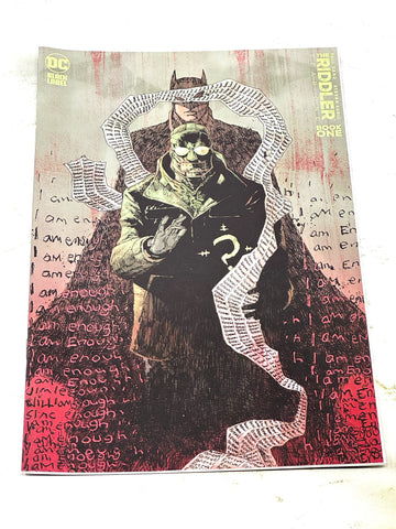 THE RIDDLER - YEAR ONE #1. VARIANT COVER. NM- CONDITION.